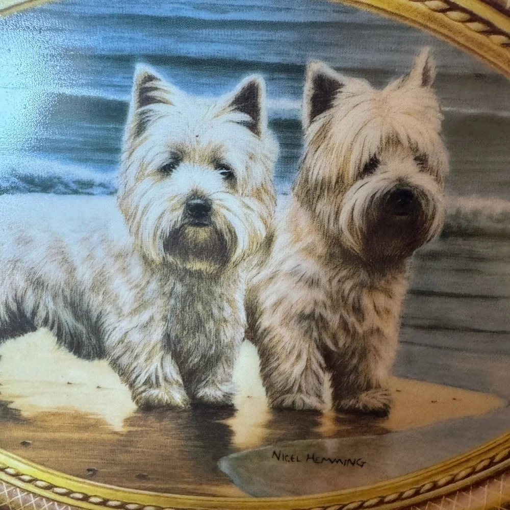 The Franklin Mint Plate “Shore Pals”by Nigel Hemming Limited Edition EUC